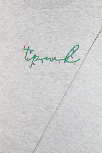 Harry Styles - TPWK Script Christmas Lights Holiday Sweater - The Styles Shop Co.