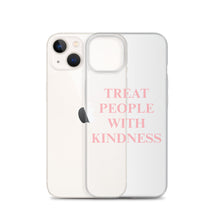 Load image into Gallery viewer, TPWK Clear Pink iPhone Case