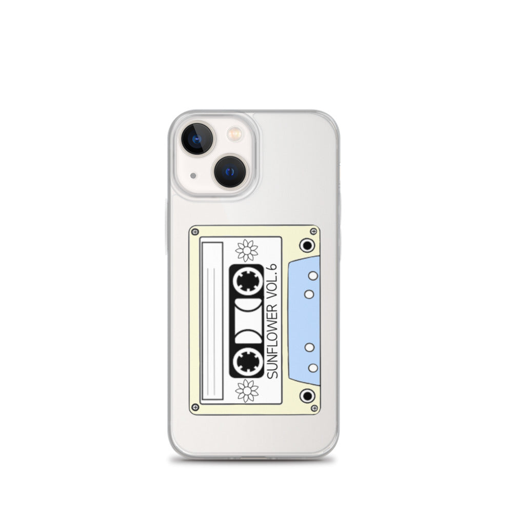 Cassette Clear iPhone Case