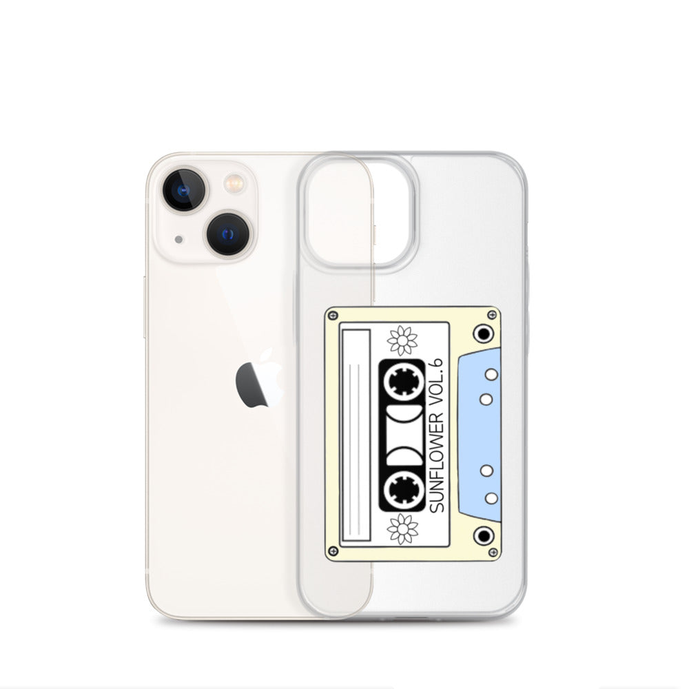 Cassette Clear iPhone Case