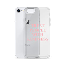 Load image into Gallery viewer, TPWK Clear Pink iPhone Case