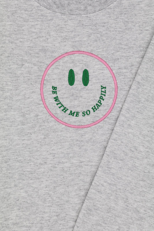 Harry Styles Smiley Face - Happily Sweatshirt