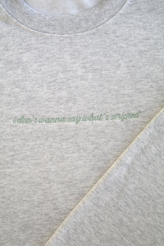 Harry Styles - Scripted Crewneck - The Styles Shop Co.