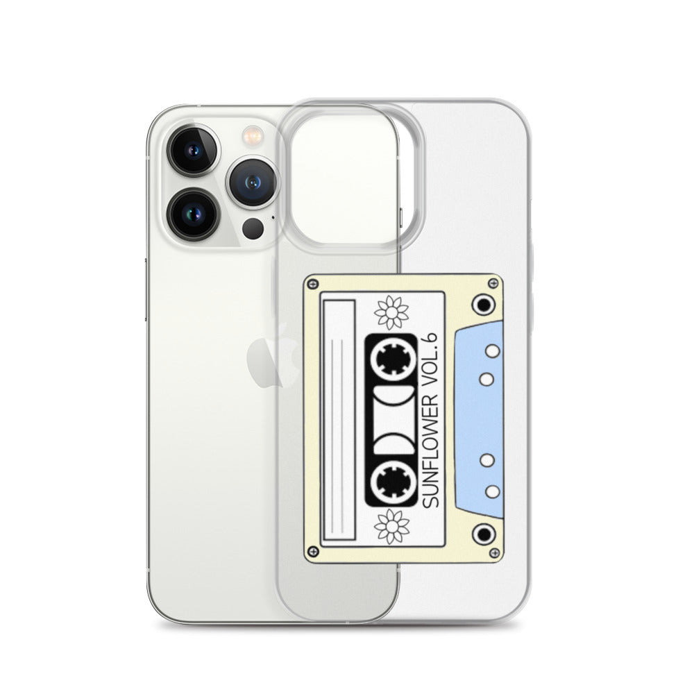 Cassette Clear iPhone Case