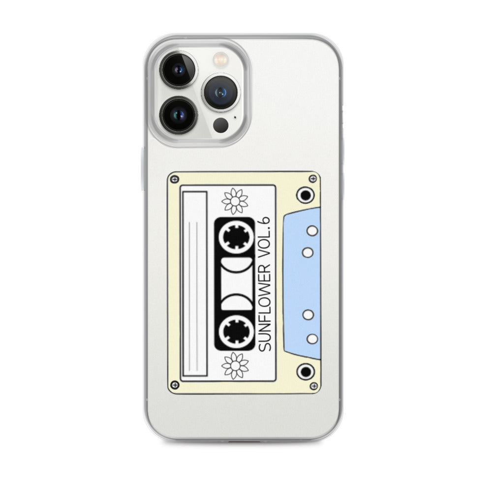 Cassette Clear iPhone Case